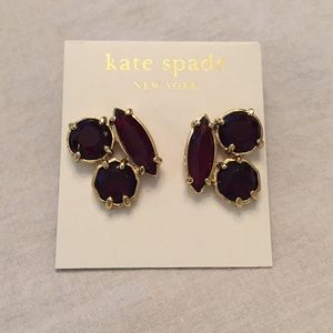 Kate Spade Ruby Cluster Earrings